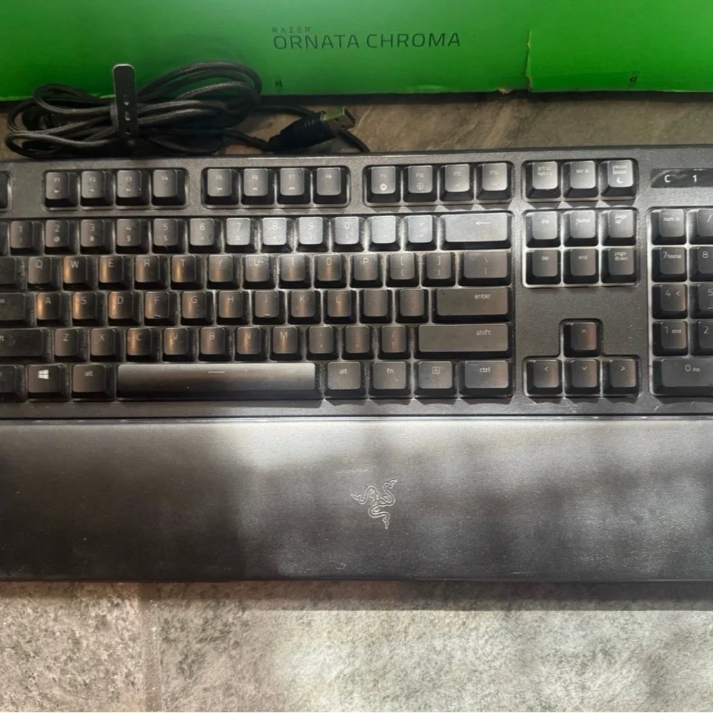 Razer Ornata Chroma Black Keyboard with RGB Lighting
